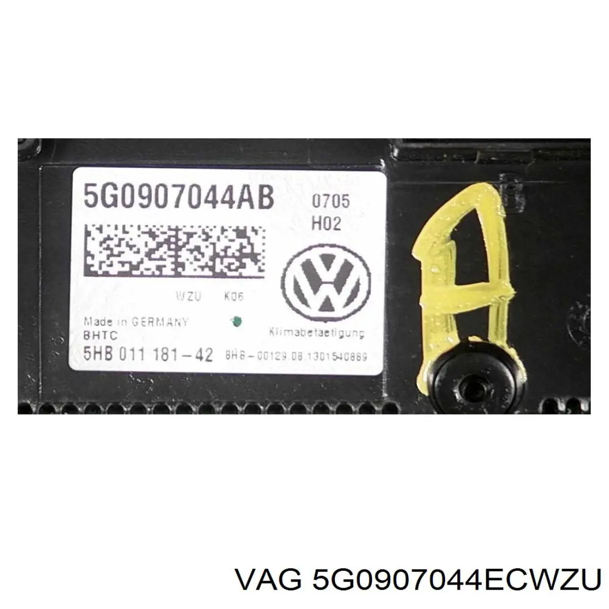 5G0907044ATWZU VAG Механізм управління кондиціонером