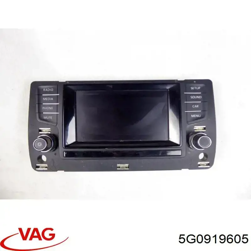 Магнітола (радіо AM/FM) VAG 5G0919605 ціна, від 88.69 USD