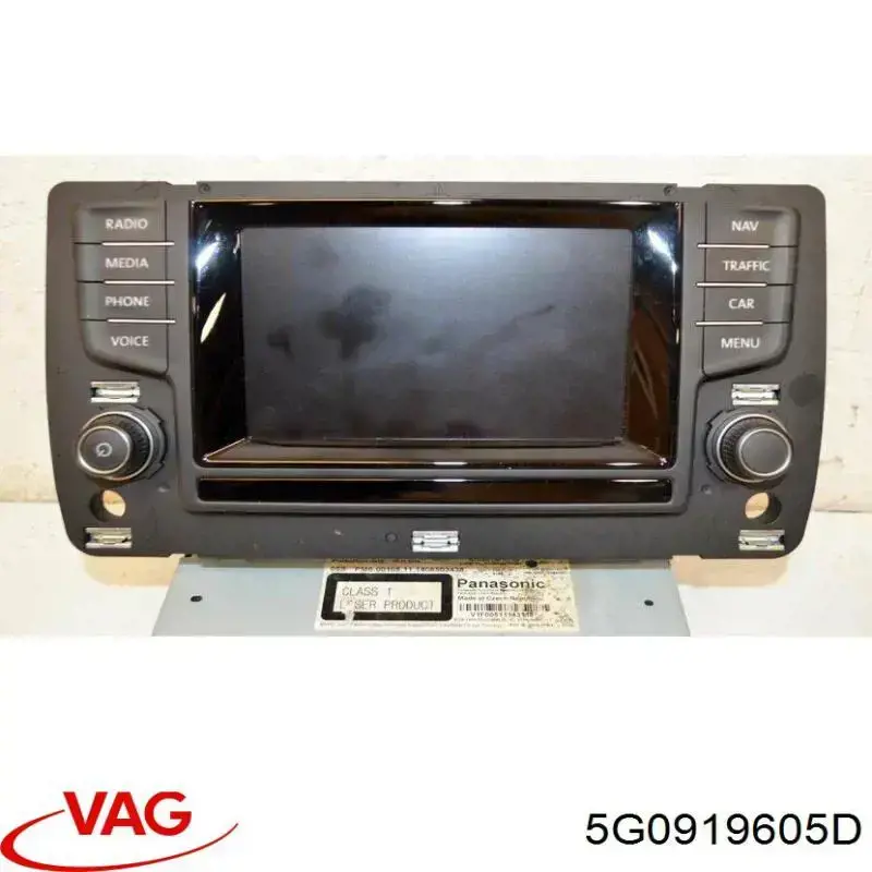 Дисплей бортового комп'ютера VAG 5G0919605D ціна, від 66.40 USD