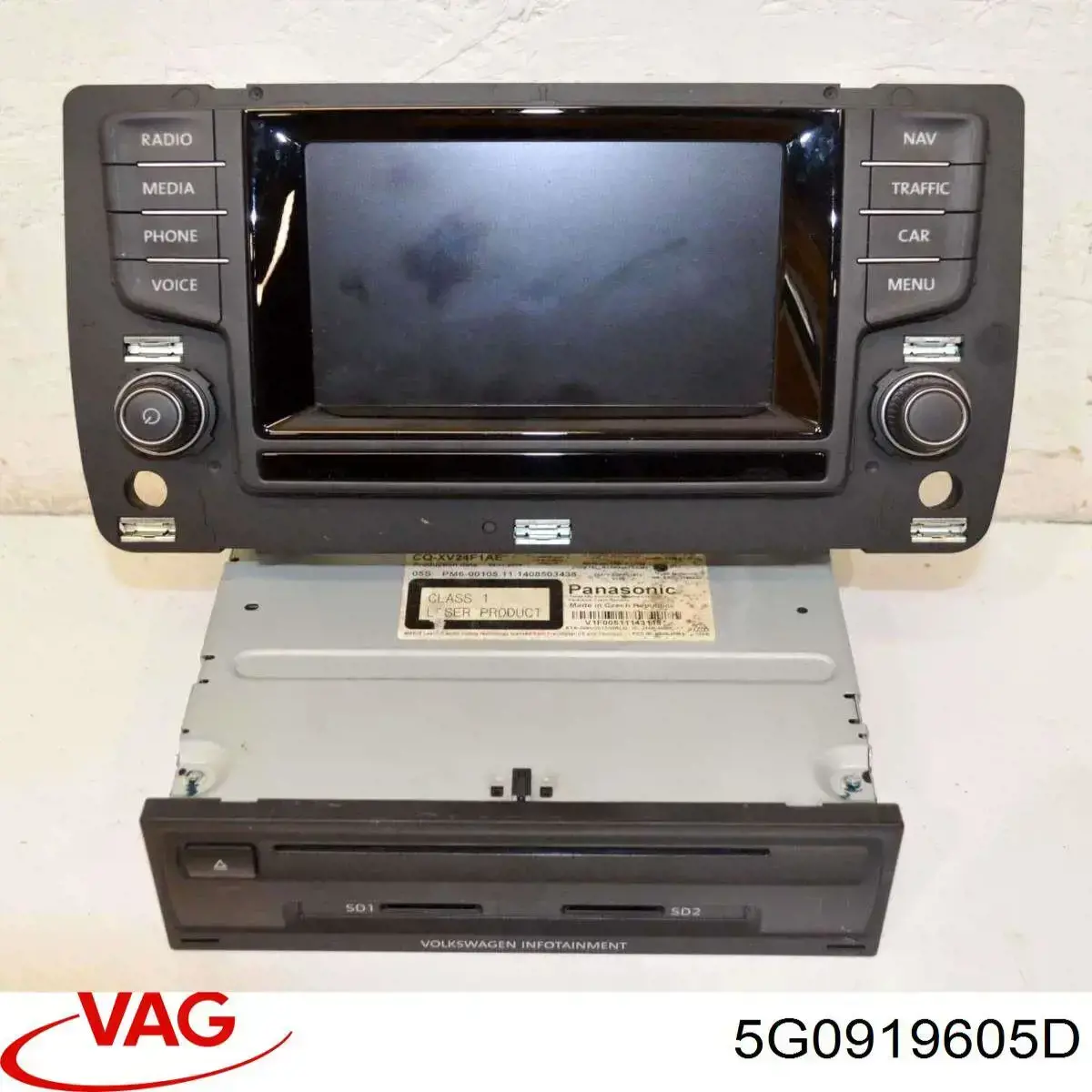 5G0919605D VAG Бортовий комп'ютер
