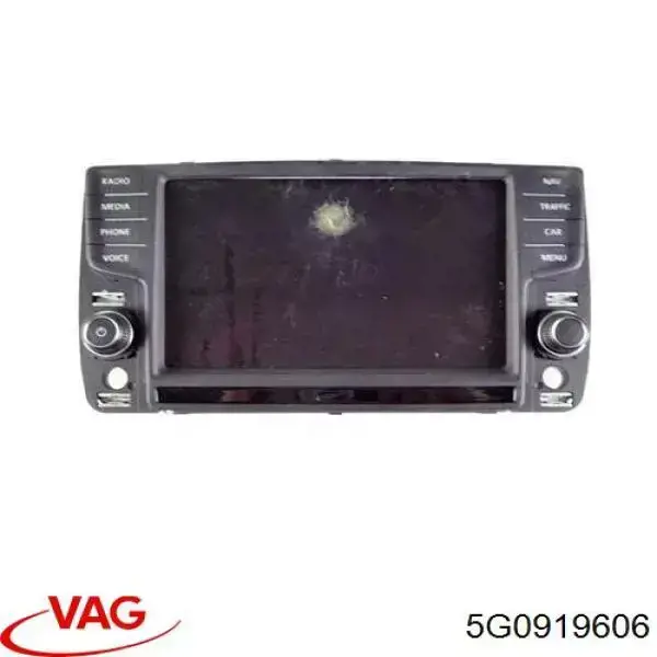 Магнітола (радіо AM/FM) VAG 5G0919606 ціна, від 126.69 USD