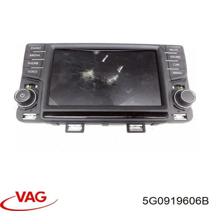 Дисплей бортового комп'ютера VAG 5G0919606B ціна, від 354.74 USD