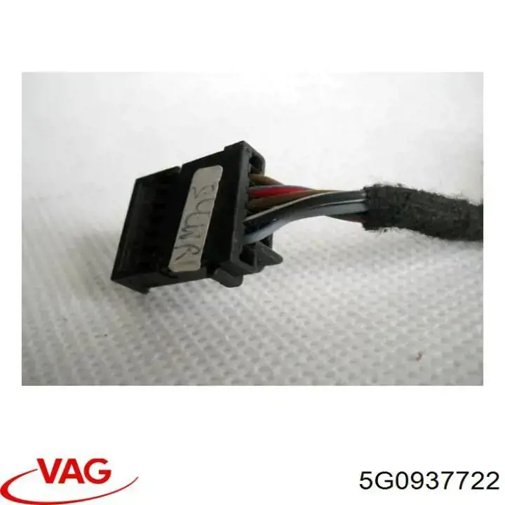 5G0937722 VAG Роз'єм (фішка) генератора