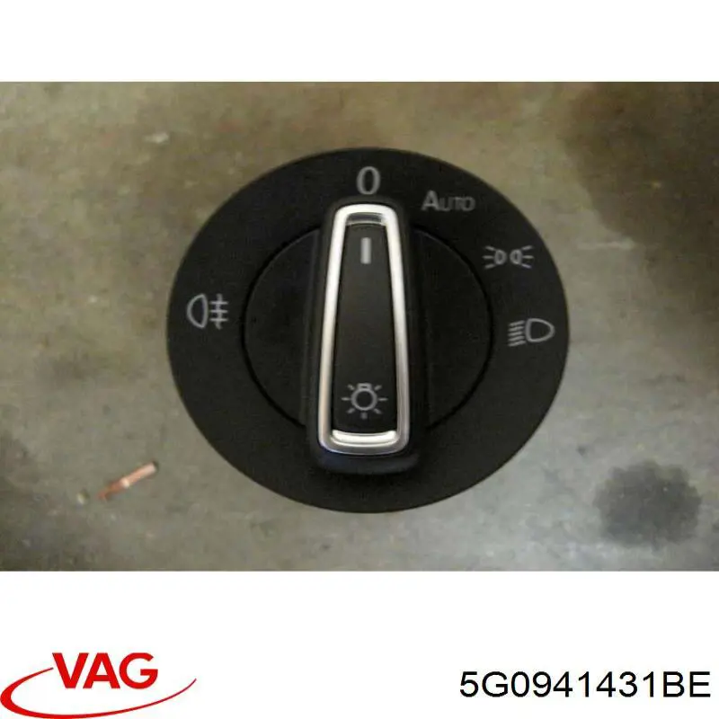 5G0941431BE VAG Перемикачі електричні (перемикач світла центральний)