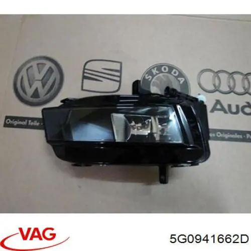 5G0941662D VAG Фара протитуманна, права