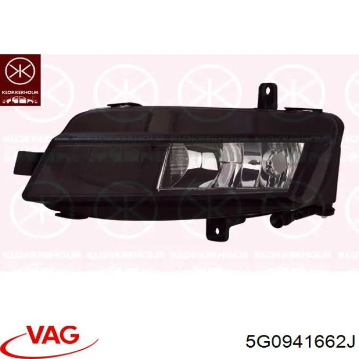 Протитуманка права VAG 5G0941662J ціна, від 28.86 USD