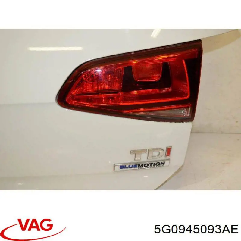 ZVG191076L Signeda Ліхтар задній лівий, внутрішній