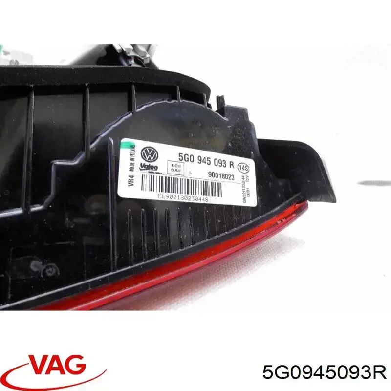 5G0945093R VAG Задня ліва внутрішня фара