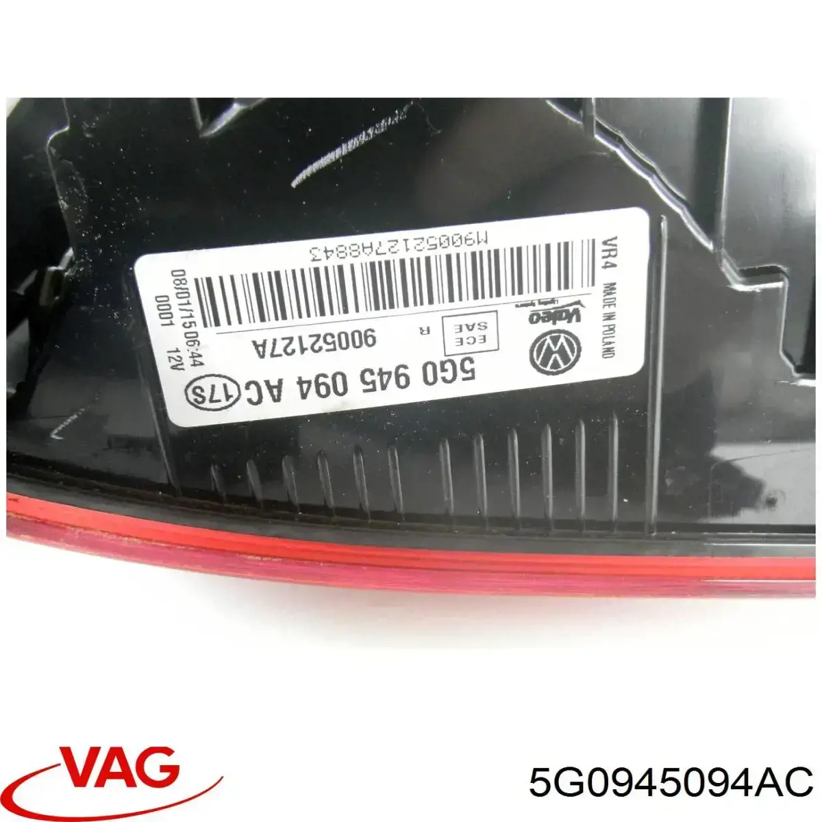 Стоп задній VAG 5G0945094AC ціна, від 44.84 USD