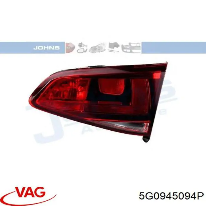 Стоп задній VAG 5G0945094P ціна, від 47.83 USD