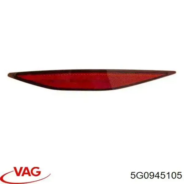 5G0945105 Diamond/DPA Лівий катафот бампера