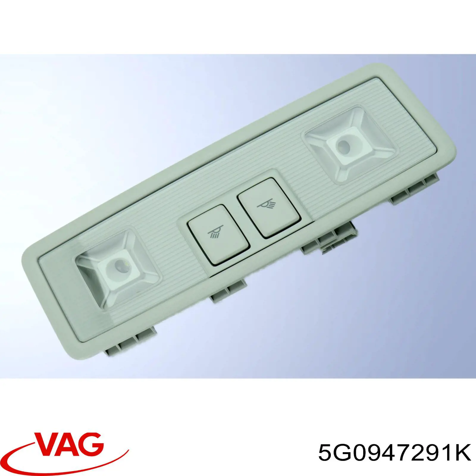 Купити 5G0947291K VAG Плафон освітлення салона/кабіни, задній