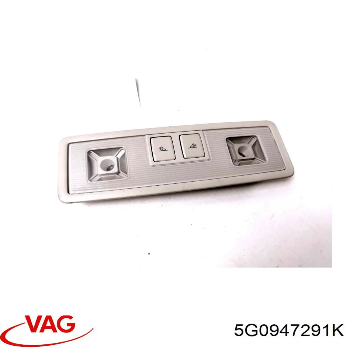 5G0947291K VAG Плафон освітлення салону/кабіни, задній