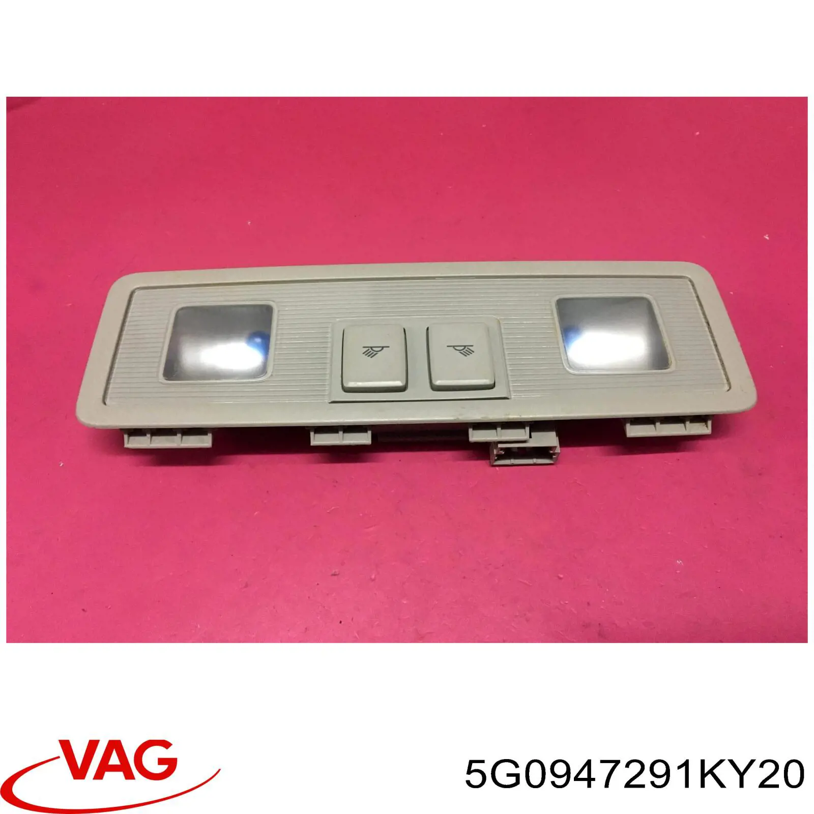 5G0947291KY20 VAG Плафон освітлення салону/кабіни, задній
