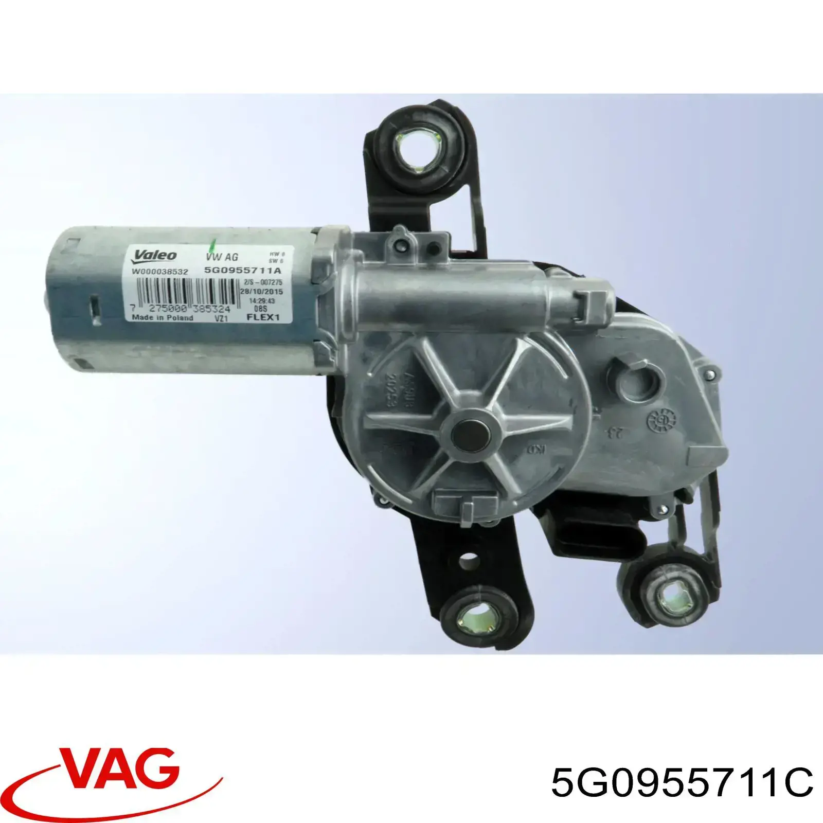 Купити 5G0955711C VAG Двигун склоочисника заднього скла