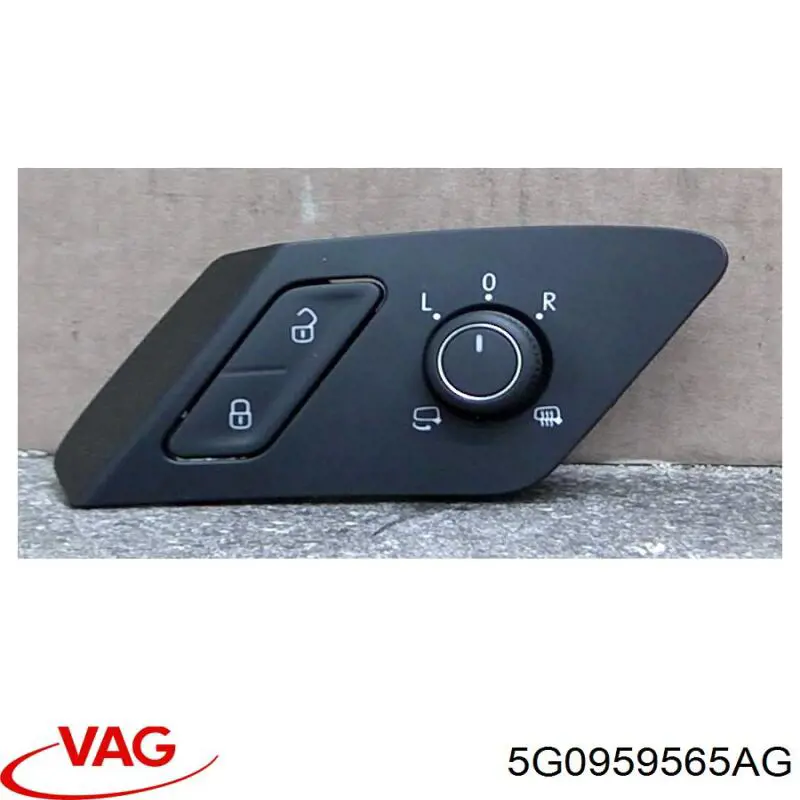 Блок управління дзеркалами заднього виду VAG 5G0959565AG ціна, від 25.34 USD