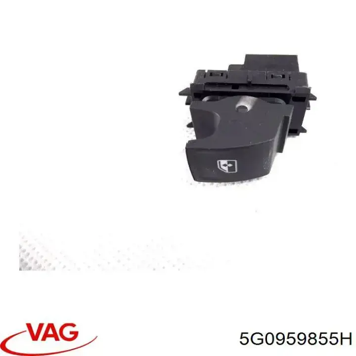 Кнопка вмикання двигуна склопідіймача задня VAG 5G0959855HWHS ціна, від 13.68 USD