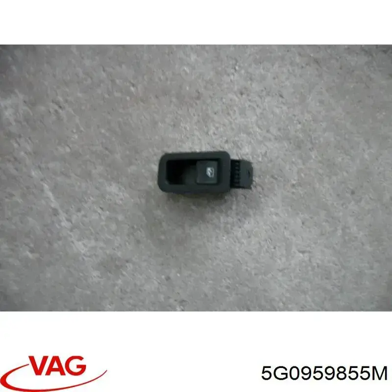 Купити 5G0959855M VAG Кнопка вмикання двигуна склопідіймача передня права