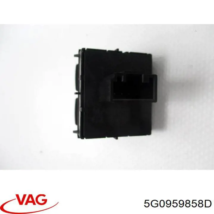 5G0959858DWHS VAG кнопковий блок керування склопідіймачами передній лівий
