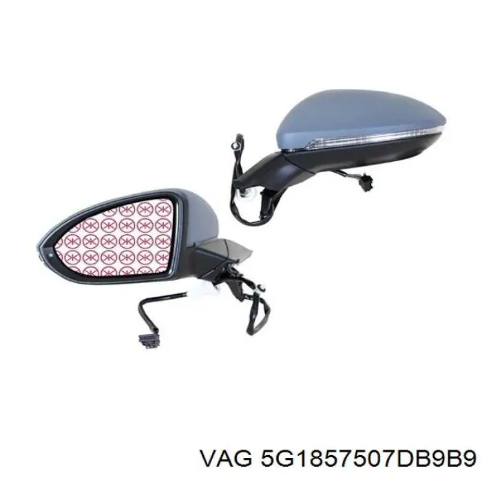 Корпус дзеркала заднього виду, лівого Signeda VVGM1059PL ціна, від 27.93 USD