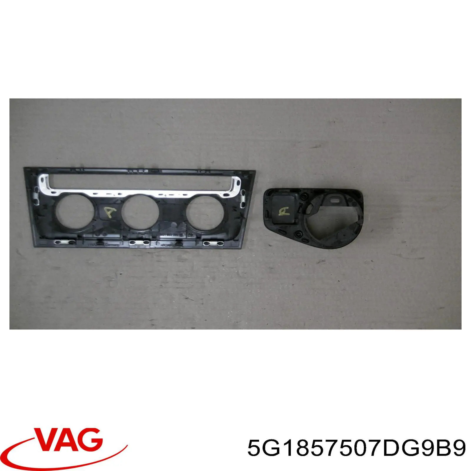 Купити 5G1857507DG9B9 VAG Корпус дзеркала заднього виду, лівого