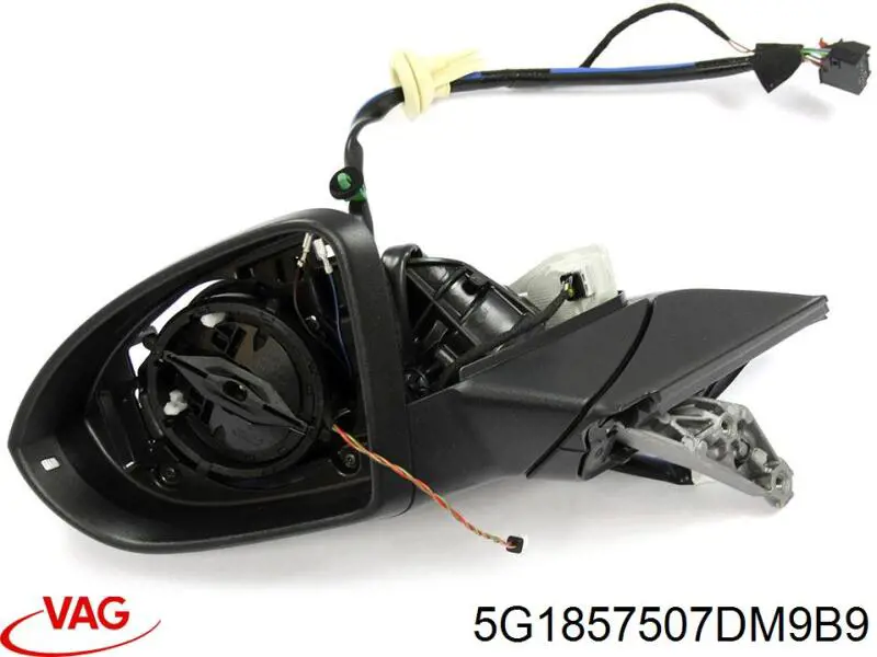 Корпус дзеркала заднього виду, лівого VAG 5G1857507DG9B9 ціна, від 363.44 USD