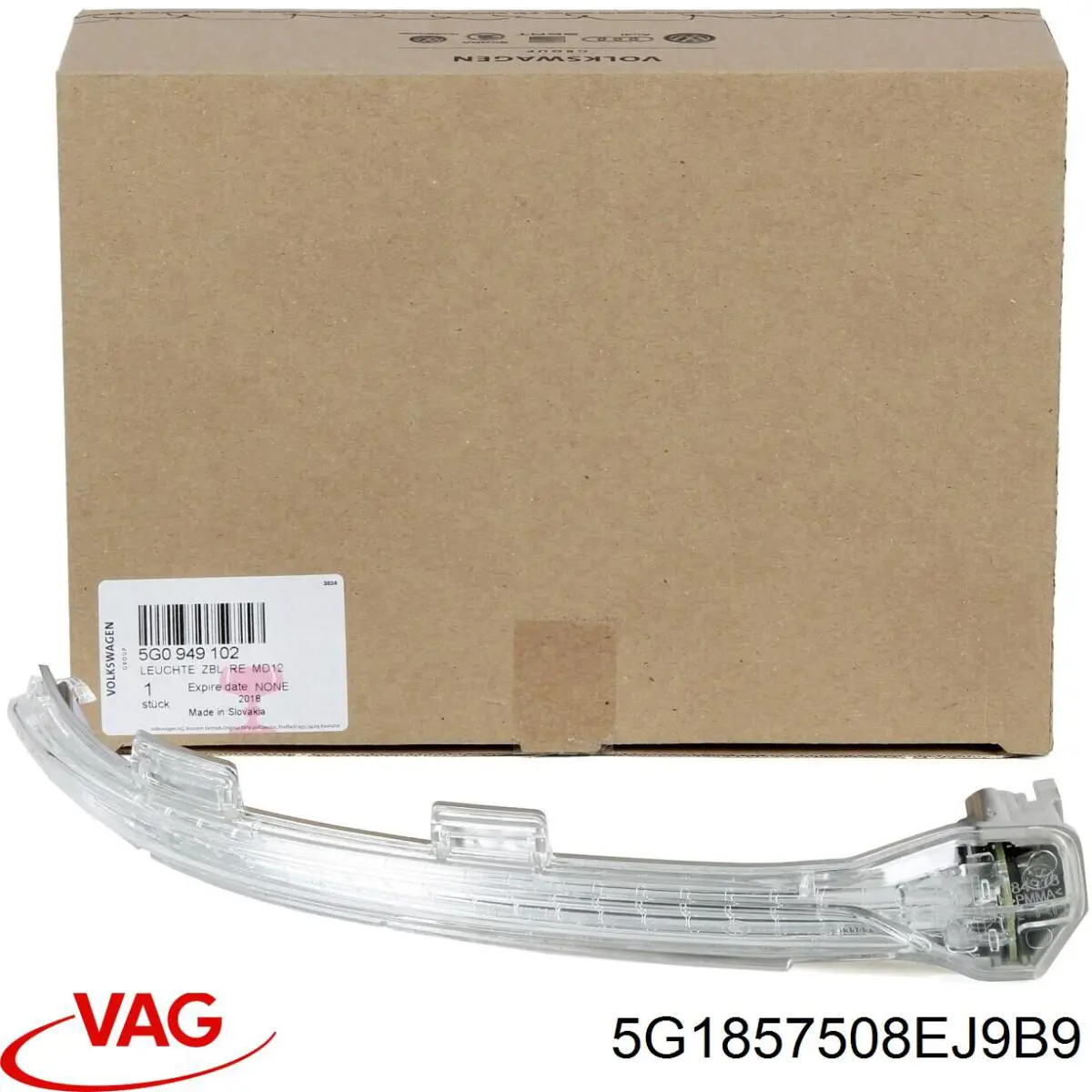 Купити 5G1857508FD9B9 VAG Дзеркало праве
