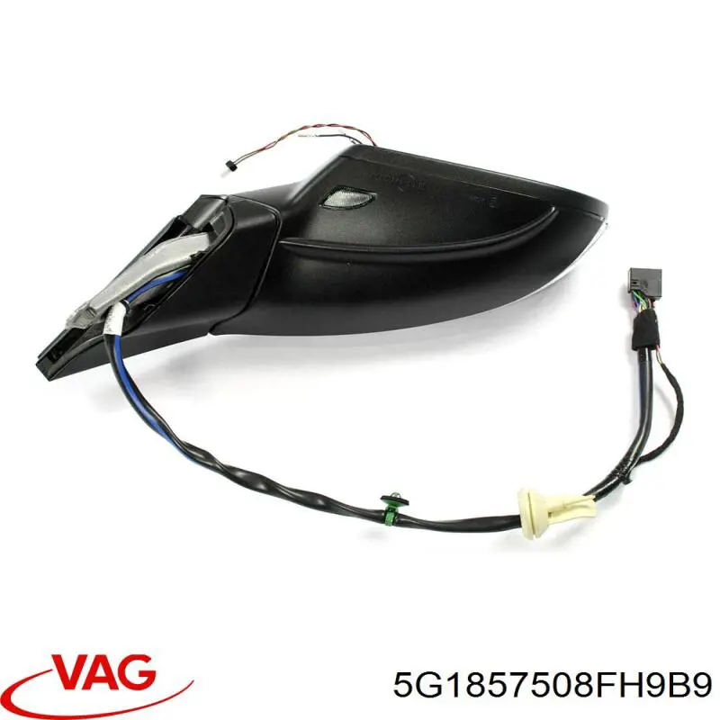 Корпус дзеркала заднього виду, правий 5G1857508FH VAG