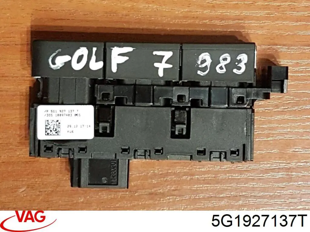  VAG 5G1927137T