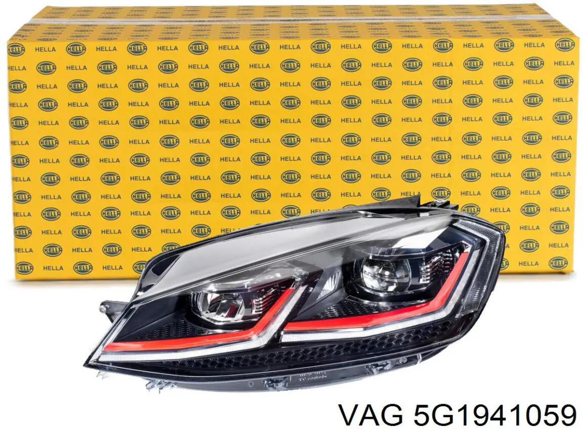 Фара ліва 1ZX013924211 HELLA