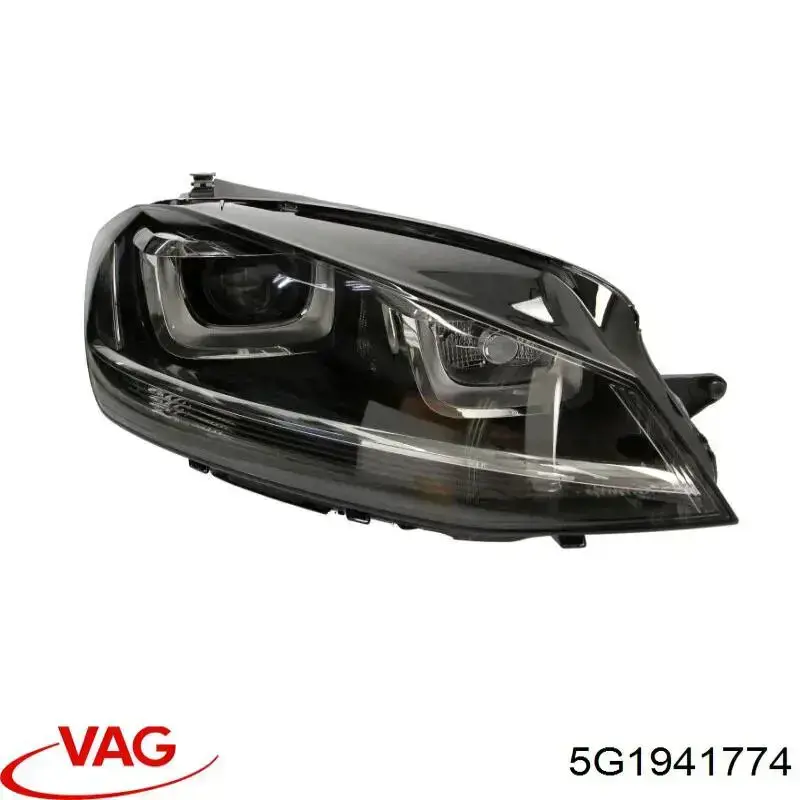 Купити 1EX013924301 HELLA Права блок фара