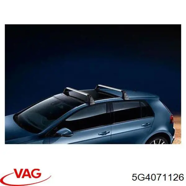 Купити 5G4071126 VAG Рейлінг даху, комплект