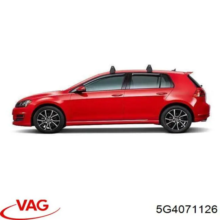 5G4071126 VAG Рейлінг даху, комплект