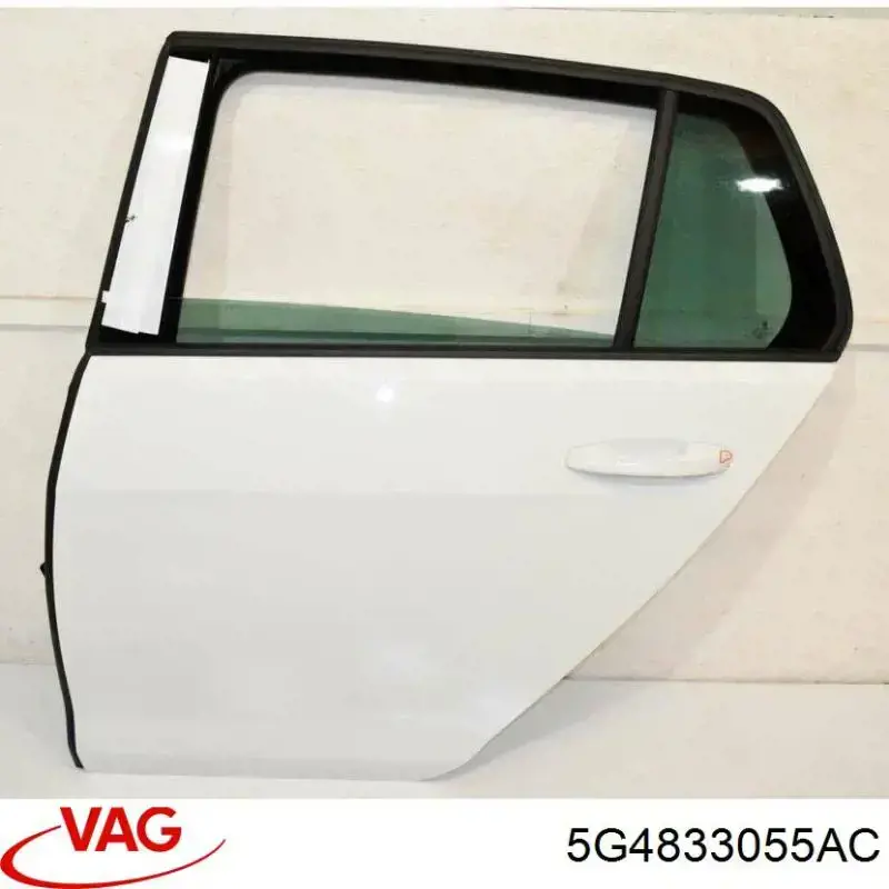 Двері задні, ліві на Volkswagen Golf ALLTRACK VII BA5, BV5