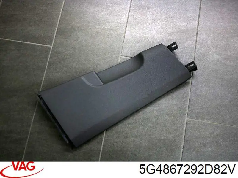 Купити 5G4867292F82V VAG Обшивка стійки кузова внутрішньої, середня нижня права