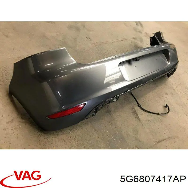 Кожух бампера заднього VAG 5G6807417AP ціна, від 47.62 USD