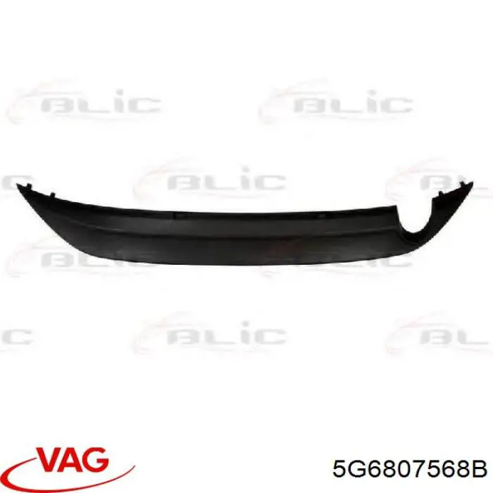 Спойлер заднього бампера VAG 5G6807568B ціна, від 21.32 USD