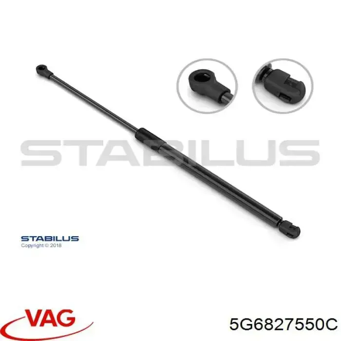 Амортизатор двері задньої VAG 5G6827550C ціна, від 10.07 USD