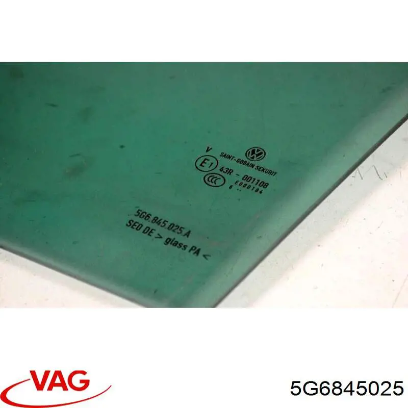 Купити GS7431D303S Sekurit Скло задньої двері лівої