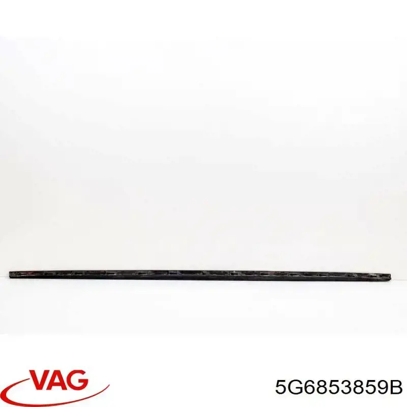 Купити 5G6853859B9B9 VAG Накладка зовнішня (молдинг) порога, лівий