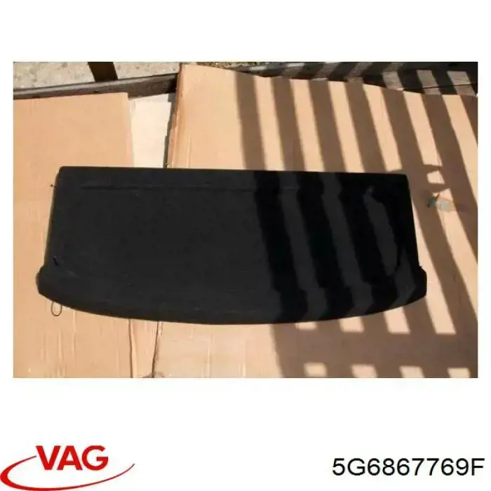 Купити 5G6867769F VAG Полка салону, ззаду (багажного відсіку)