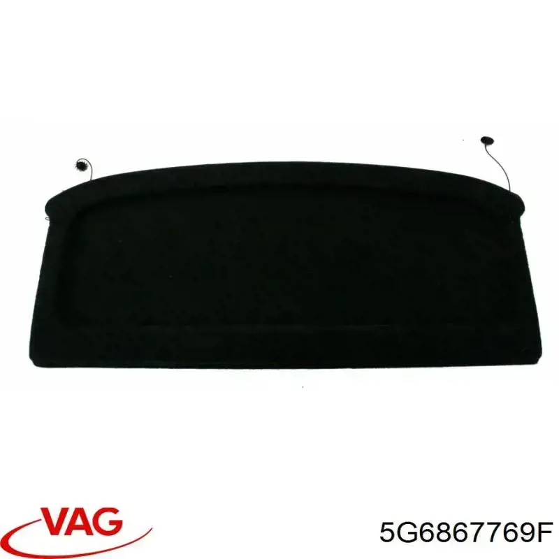 Полку салону, задня VAG 5G6867769F ціна, від 100.68 USD