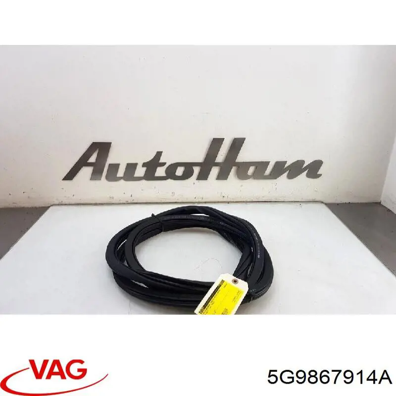 5G9867914A VAG Прокладка дверей задніх, правих (на кузові)
