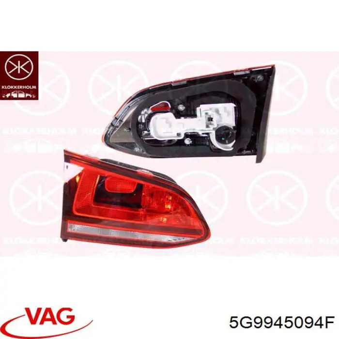 Стоп задній VAG 5G9945094F ціна, від 88.69 USD