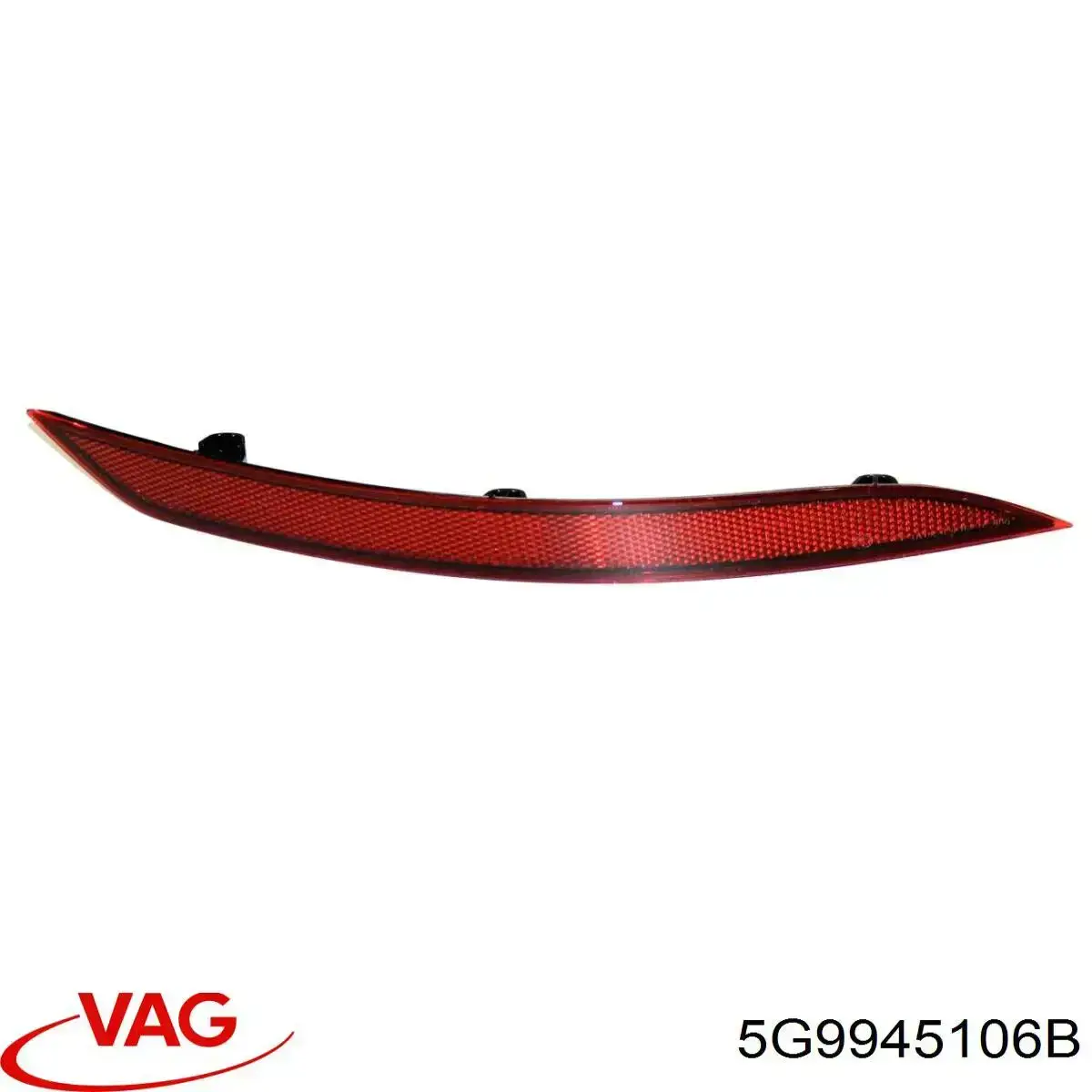 Лівий катафот заднього бампера VAG 5G9945106B ціна, від 41.81 USD
