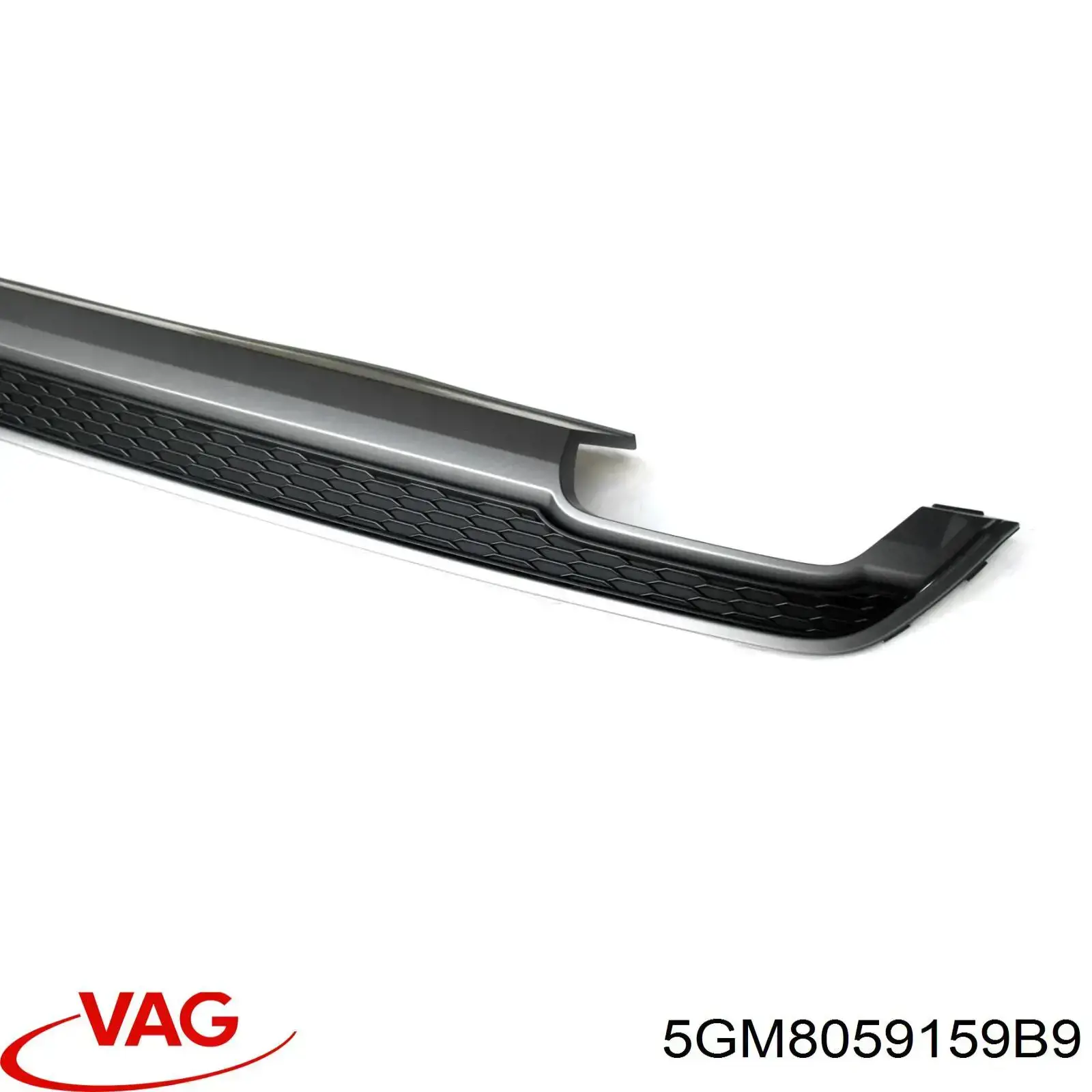 Купити 5GM8059159B9 VAG Губа переднього бампера