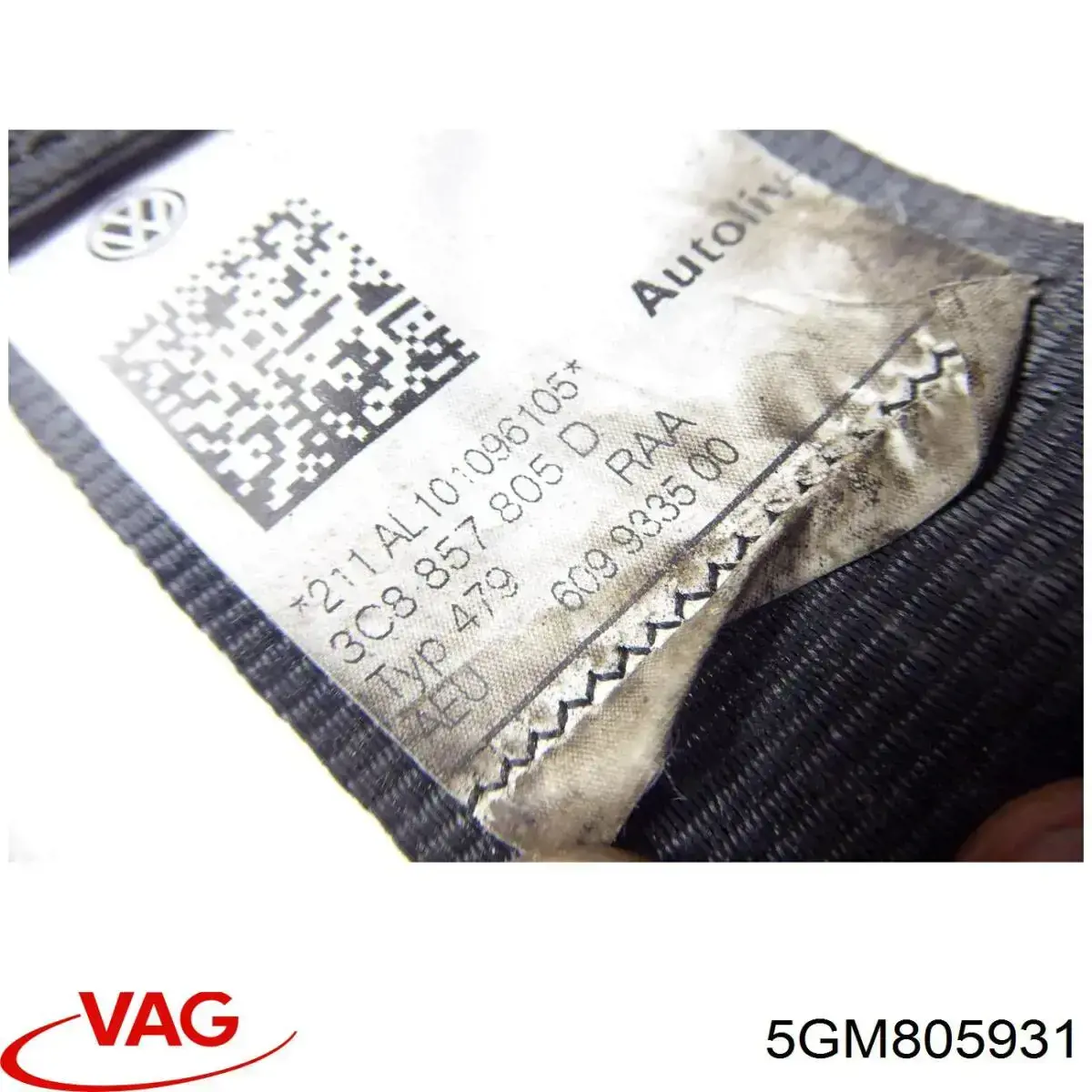 5GM805931 VAG Кронштейн супорта радіатора, верхній