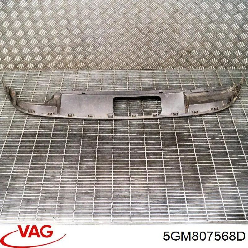 5GM807568D VAG Фартух заднього бампера