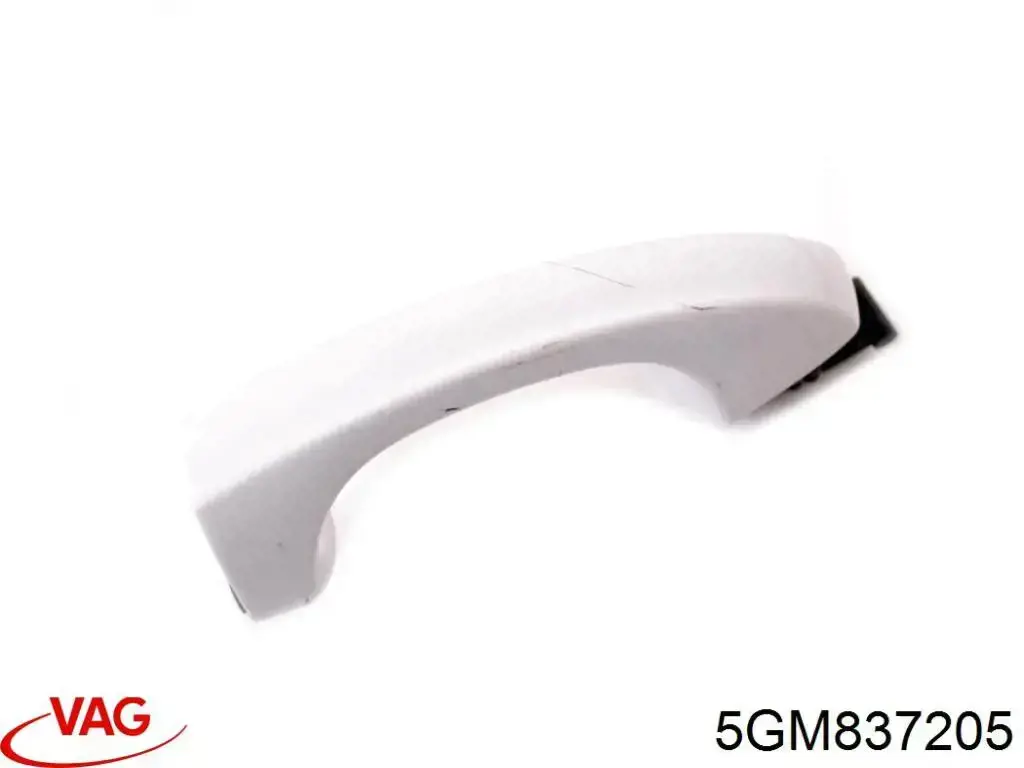 Ручка двері лівою зовнішня перед/зад 5GM837205 VAG