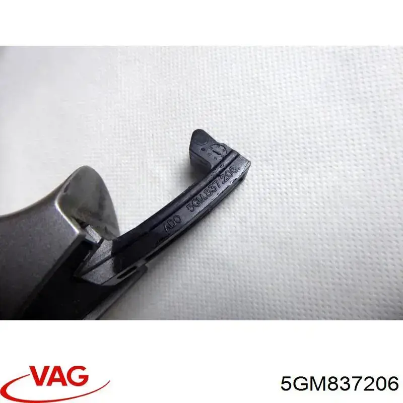 Ручка двері правою зовнішня перед/зад VAG 5GM837206 ціна, від 8.80 USD